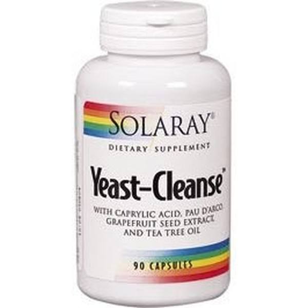 Solaray Yeast Cleanse 90 Vcaps