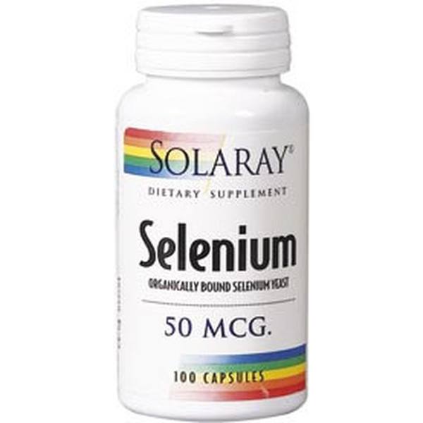 Solaray Selênio 50 mcg 100 Cap