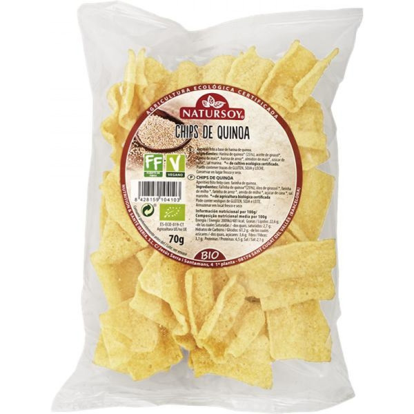 Natursoy Chips De Quinoa 70 Gr