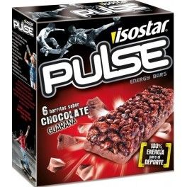 Isostar Barritas Pulse con Cereales 12 cajas x 6 barritas x 23 gr Isostar Barritas Pulse con Cereales 12 cajas x 6 barritas x 23 gr