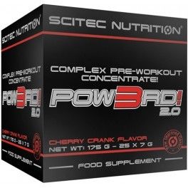 Scitec Nutrition Pow3rd! 2.0 25 sobres x 7 gr Scitec Nutrition Pow3rd! 2.0 25 sobres x 7 gr