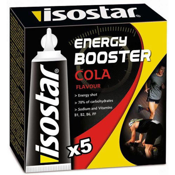 Isostar Energy Booster Cola 5 geles x 20 gr