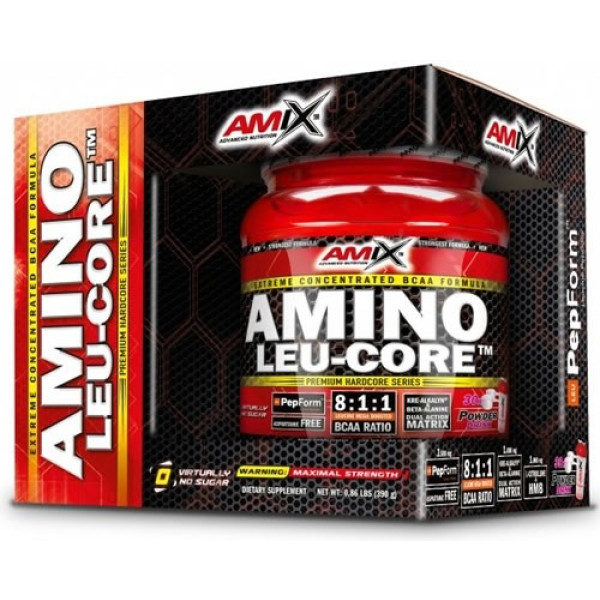 Amix Amino Leu-CORE 8:1:1 390 Gr - con Aminoácidos Ramificados / Favorece la Recuperación tras el Entrenamiento