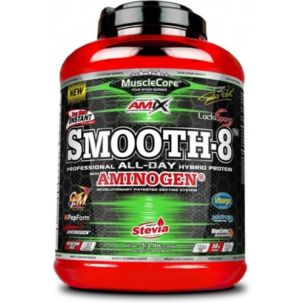 Amix MuscleCore Smooth 8 Protéine Hybride 2,3 kg