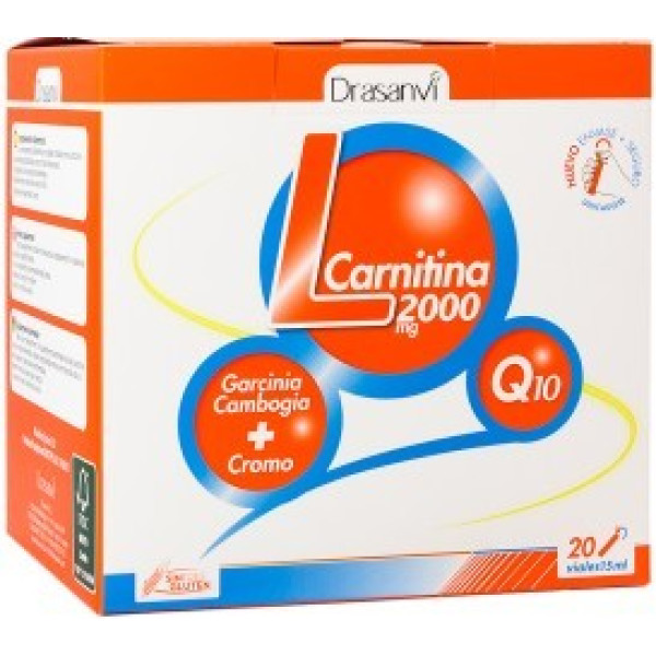 Drasanvi L-Carnitina 2000 mg 20 viales x 15 ml