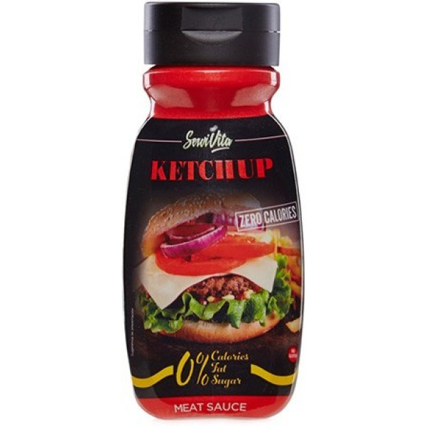 Servivita Ketchup-Sauce ohne Kalorien 320 ml