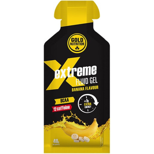Gold Nutrition Extreme Fluid Gel met BCAA's en Cafeïne 1 gel x 40 gr
