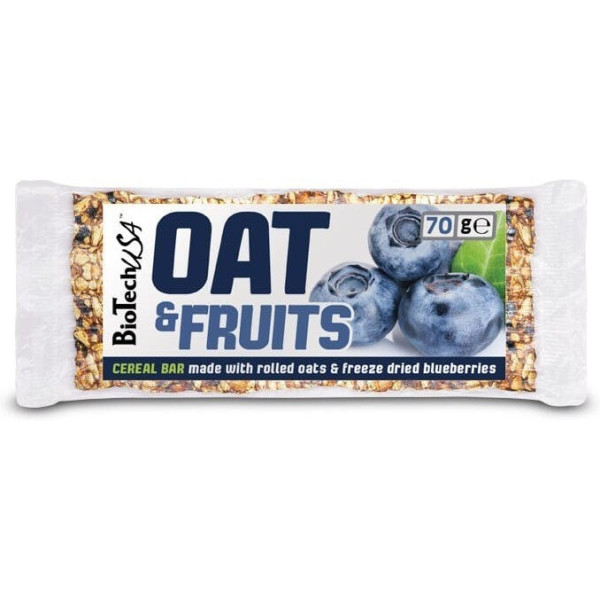 BioTechUSA Haver & Fruit 1 reep x 70 gr