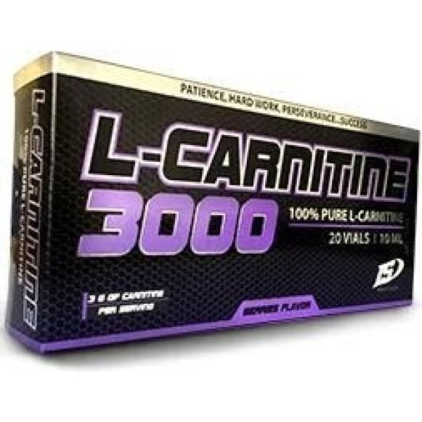 Iron Supplements L-Carnitina 3000 100 % Pura 20 viales