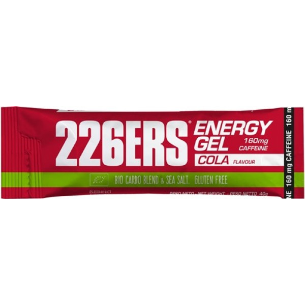 226ERS Energy Gel BIO Cola mit 160 mg Koffein - 1 Gel x 40 gr