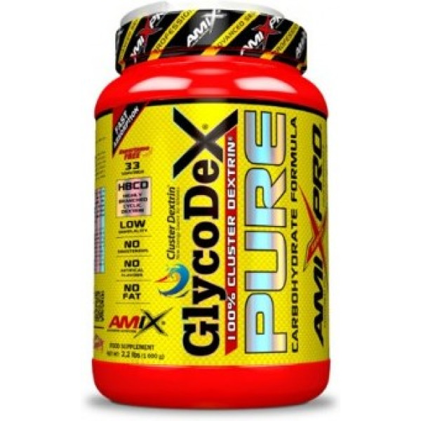 Amix Pro Glycodex Pure 1 Kg - Composto da Carboidrati a Rapido Assorbimento, Cluster Destrina / Favorisce il Recupero Muscolare