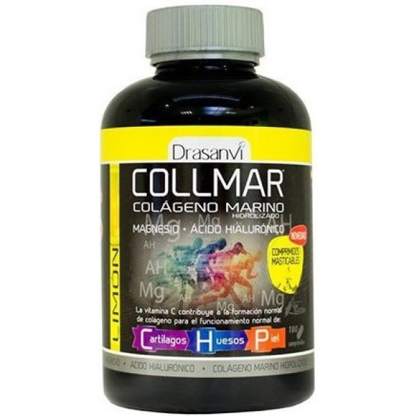 Drasanvi Collmar Collagene Magnesio + Acido Ialuronico 180 compresse masticabili