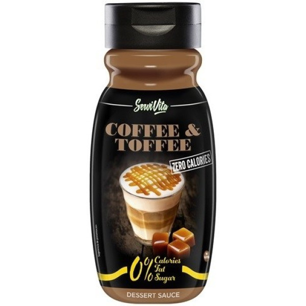 Servivita Coffee & Toffee Sauce - Kaffee und Karamell ohne Kalorien 320 ml