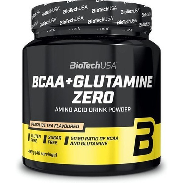 BioTechUSA BCAA + Glutamina Zero 480 Gr