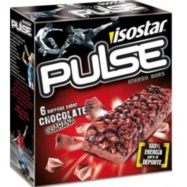 Isostar Pulse Bars com Cereais 6 barras x 23 gr