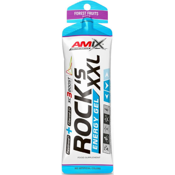 Amix Performance Energy Gel Rock's! XXL Senza Caffeina - 1 gel x 65 gr Energia