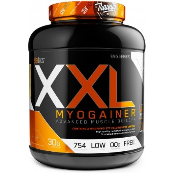Starlabs Nutrition Ganador de peso XXL Myogainer 2,27 Kg - Advanced Muscle Builder - Desarrollo muscular y aporte energético