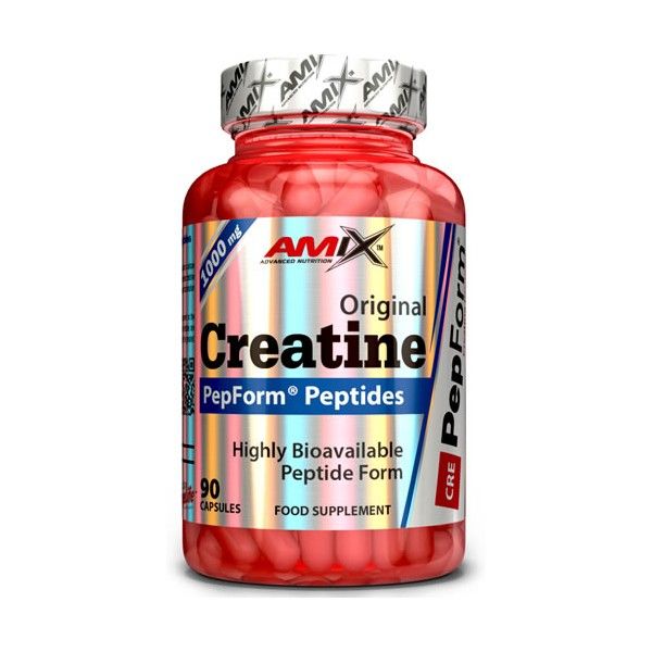 Amix PepForm Creatina 90 capsule - Migliora la forza muscolare e le prestazioni fisiche