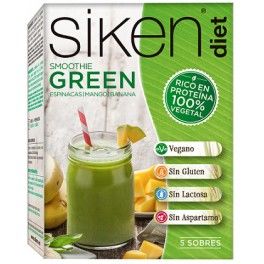 Siken Diet Smoothie Green 5 sobres x 20 gr Siken Diet Smoothie Green 5 sobres x 20 gr