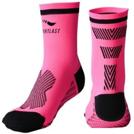 Sportlast Calcetin de Compresion Corto Pro Ciclismo Assen Coral-Negro Sportlast Calcetin de Compresion Corto Pro Ciclismo Assen Coral-Negro