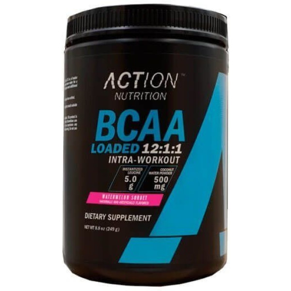 Action Nutrition Bcaa Loaded 249 Gr