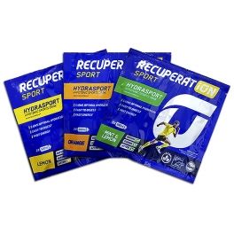 Recuperation Hydrasport 6 sobres ( 2 Sobres x 3 Sabores) Recuperation Hydrasport 6 sobres ( 2 Sobres x 3 Sabores)