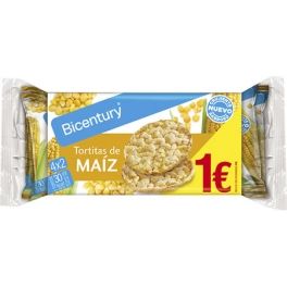 Bicentury Tortitas de Maiz 8 tortitas x 7,5 gr Bicentury Tortitas de Maiz 8 tortitas x 7,5 gr