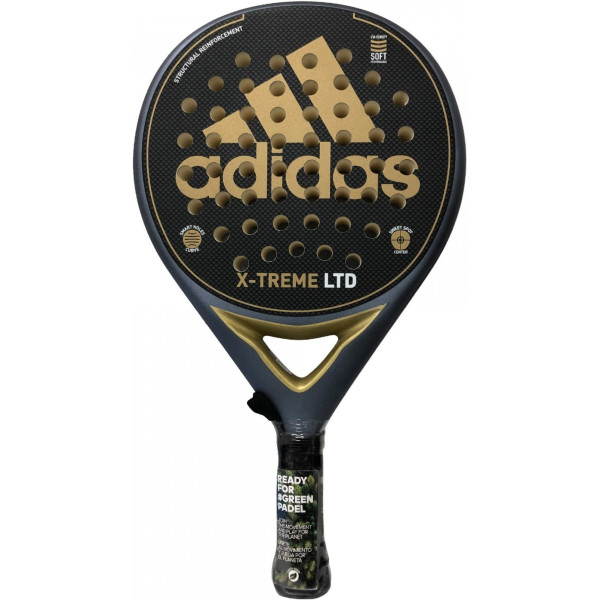 Adidas X-treme Ltd Black / Gold  - Pala de Pádel