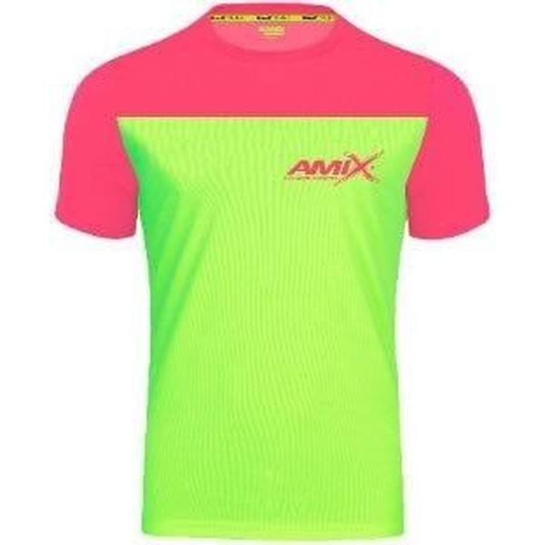 Amix Camiseta Cube Verde Lima-Rosa