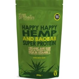 That Protein Happy Happy Hemp & Baobab Super Protein Organic 250 gr That Protein Happy Happy Hemp & Baobab Super Protein Organic 250 gr