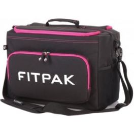 Fitpak Bolsa Isotermica para alimentos Negro-Rosa Fitpak Bolsa Isotermica para alimentos Negro-Rosa