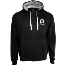 Bulevip Sudadera Exclusiva Logo Pequeño (Blanco) Negra Bulevip Sudadera Exclusiva Logo Pequeño (Blanco) Negra