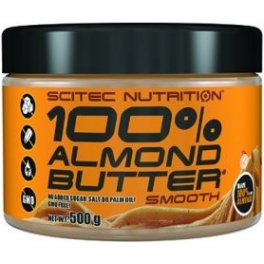 Scitec Nutrition 100% Almond Butter Smooth 500 gr Scitec Nutrition 100% Almond Butter Smooth 500 gr