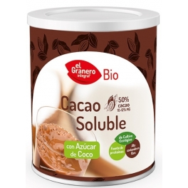 El Granero Integral Cacao Soluble con Azúcar de Coco Bio 500 gr El Granero Integral Cacao Soluble con Azúcar de Coco Bio 500 gr