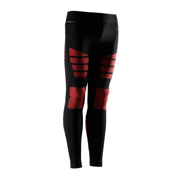 Sportlast Malla Compresiva Hombre Larga Negro Rojo