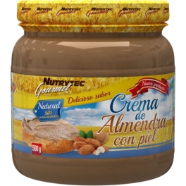 Nutrytec Gourmet Crema de Almendra con Piel 500 gr Nutrytec Gourmet Crema de Almendra con Piel 500 gr