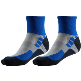 Sportlast Calcetín Técnico de Running Corto Gris - Azul Sportlast Calcetín Técnico de Running Corto Gris - Azul
