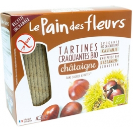 Le Pain de Fleurs Pan de Flores Con Castaña Sin Gluten Bio 150 gr Le Pain de Fleurs Pan de Flores Con Castaña Sin Gluten Bio 150 gr