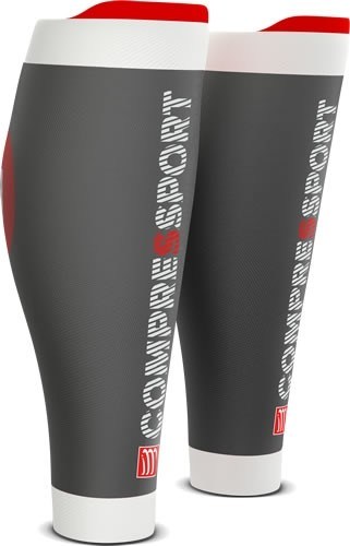 Compressport Perneras de Compresion-Calf Sleeves R2 V2 Ironman 2017 Gris Oscuro Compressport Perneras de Compresion-Calf Sleeves R2 V2 Ironman 2017 Gris Oscuro