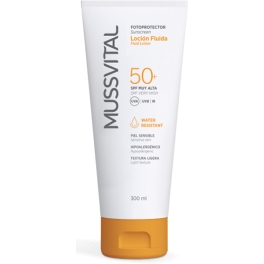 Mussvital Locion Fluida Fotoprotector Solar SPF 50+ 300 ml Mussvital Locion Fluida Fotoprotector Solar SPF 50+ 300 ml
