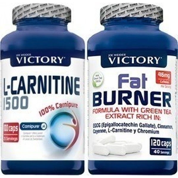 Fat Burner Pack - Victory (L-Carnitine 1500 100 caps) + (Fat Burner 120 caps)