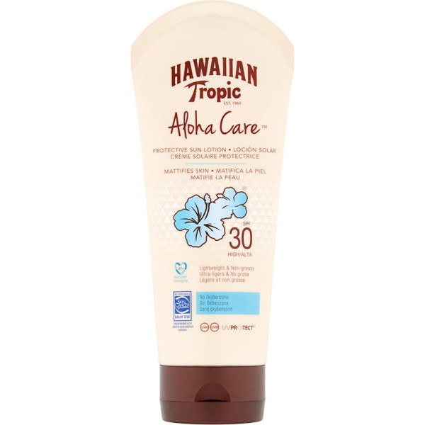 Hawaiian Aloha Care Body Sun Lotion Spf30 180 Ml Unisex