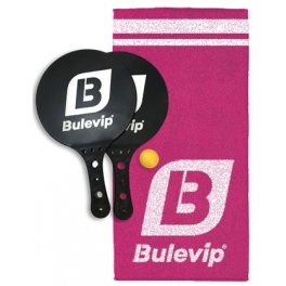 Pack Bulevip Toalla Rosa + Palas de Playa Pack Bulevip Toalla Rosa + Palas de Playa