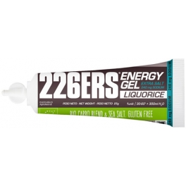 226ERS Energy Gel BIO Regaliz Extra Salt sin Cafeina - 1 gel x 25 gr 226ERS Energy Gel BIO Regaliz Extra Salt sin Cafeina - 1 gel x 25 gr