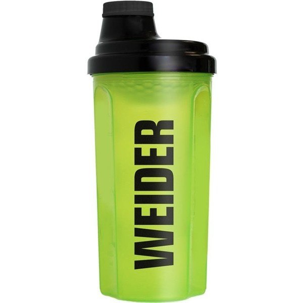 Weider Shaker Vegan 0,5l - Verde - Mezclador Proteínas