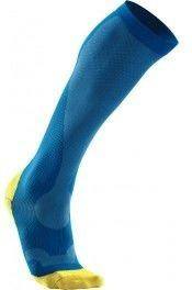 Calcetines 2XU Compression Performance Run Sock AZUL AMARILLO MUJER Calcetines 2XU Compression Performance Run Sock AZUL AMARILLO MUJER