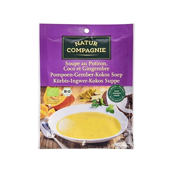 Natur Compagnie Sopa de Calabaza, Coco y JengibreBio 40 gr