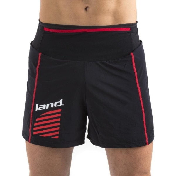 Land Pantalón Corto Tecnic (negro/rojo)