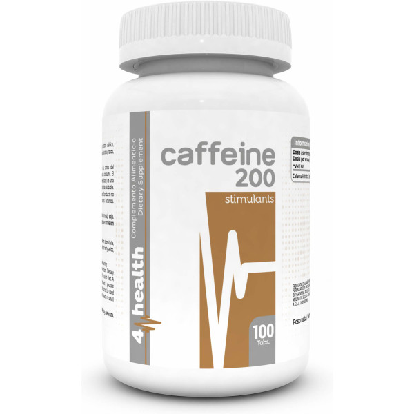 4-pro Nutrition Caffeine 200 Mg - 100 Tabs 