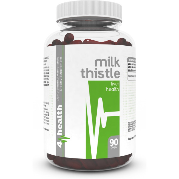 4-pro Nutrition Milk Thistle 700 Mg 90 Vcaps